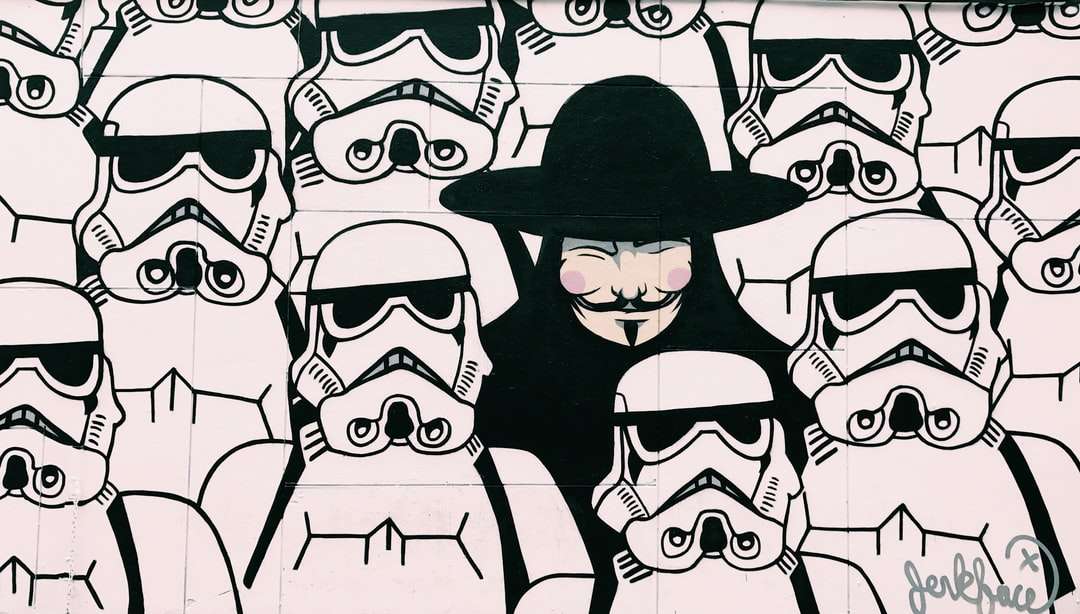 Storm trooper street art rompecabezas en línea