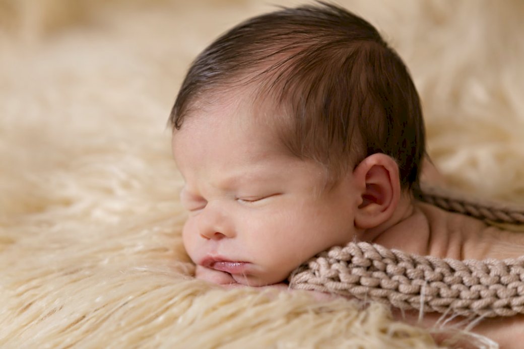 Sesión de fotos de niño recién nacido rompecabezas en línea