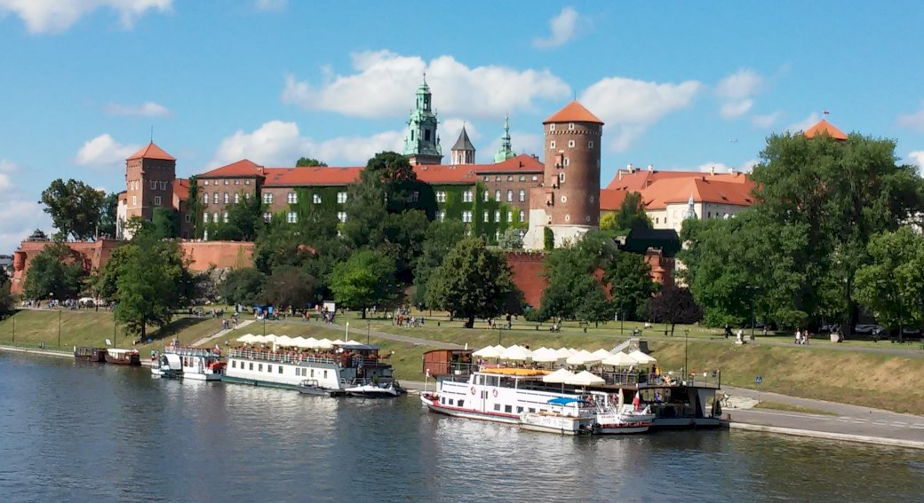 Панорама - Краков онлайн пъзел