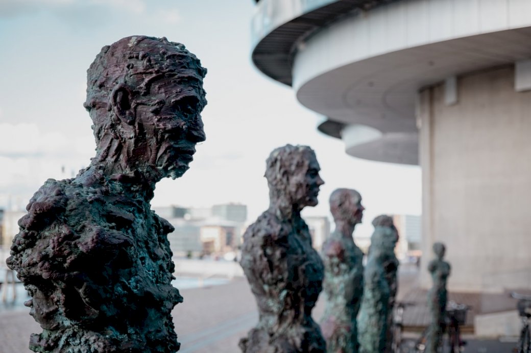 Αγάλματα στα νησιά Brygge παζλ online