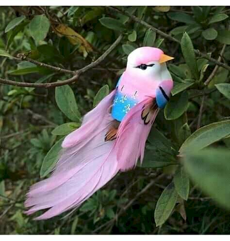 pěkně růžový pták skládačky online