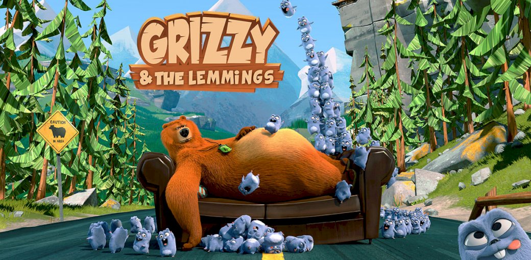 grizzly och lemmingar Pussel online