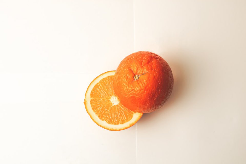 Orange, nourriture puzzle en ligne