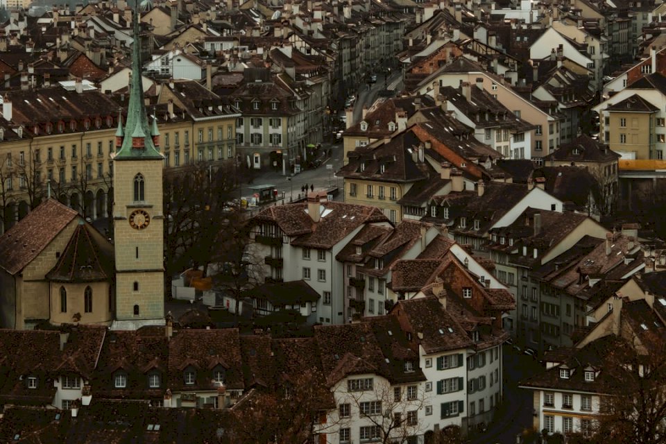 Orașul vechi Bern puzzle online
