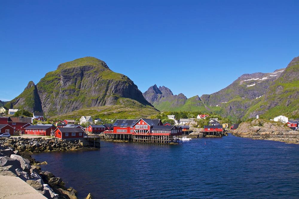 Панорама на Норвегия онлайн пъзел