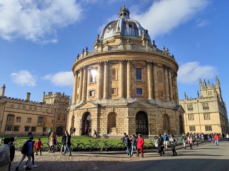 Оксфорд, бібліотека Бодлі пазл онлайн