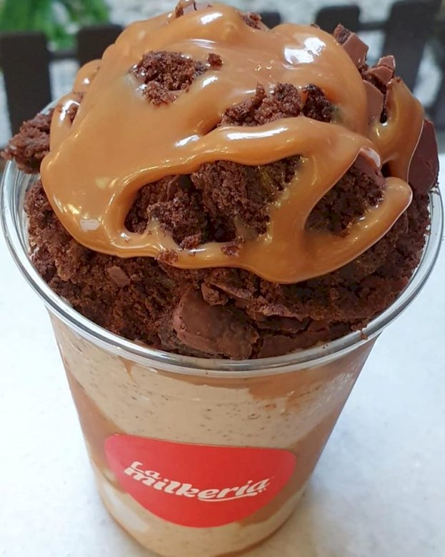 шоколадов сладолед онлайн пъзел