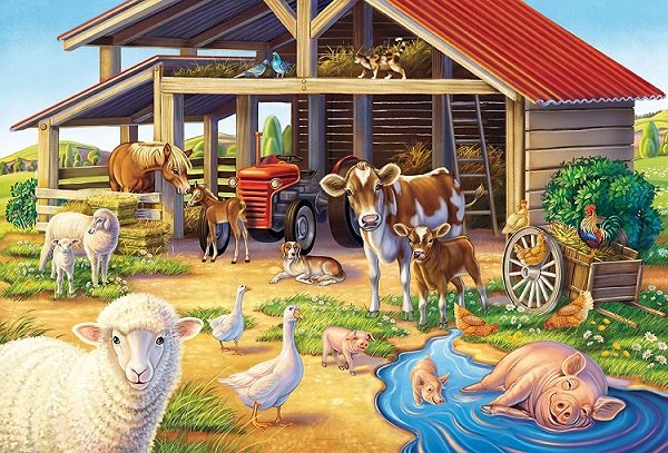 In a country house. online puzzle
