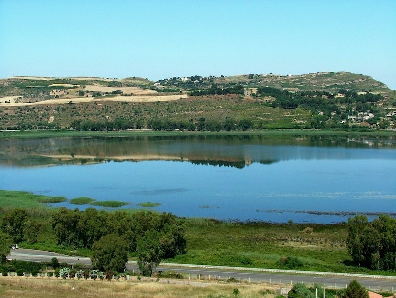 Озеро Пергуза онлайн пазл