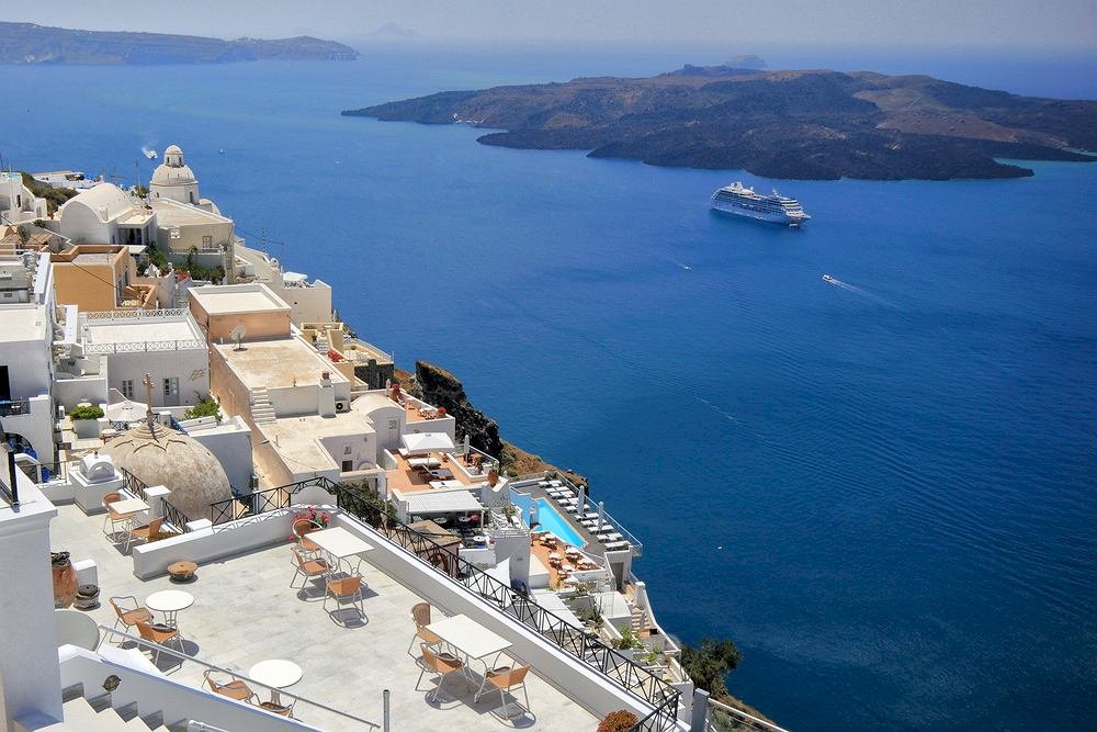 Griechenland-Santorini Puzzlespiel online