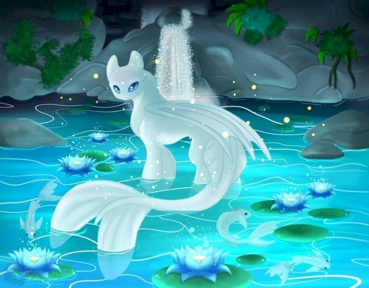 light fury in the mythical river jigsaw puzzle online