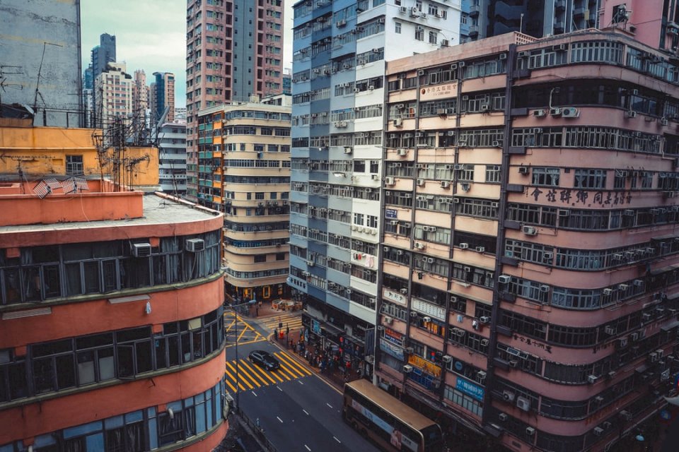 Гонконг, дорога Натан онлайн пазл