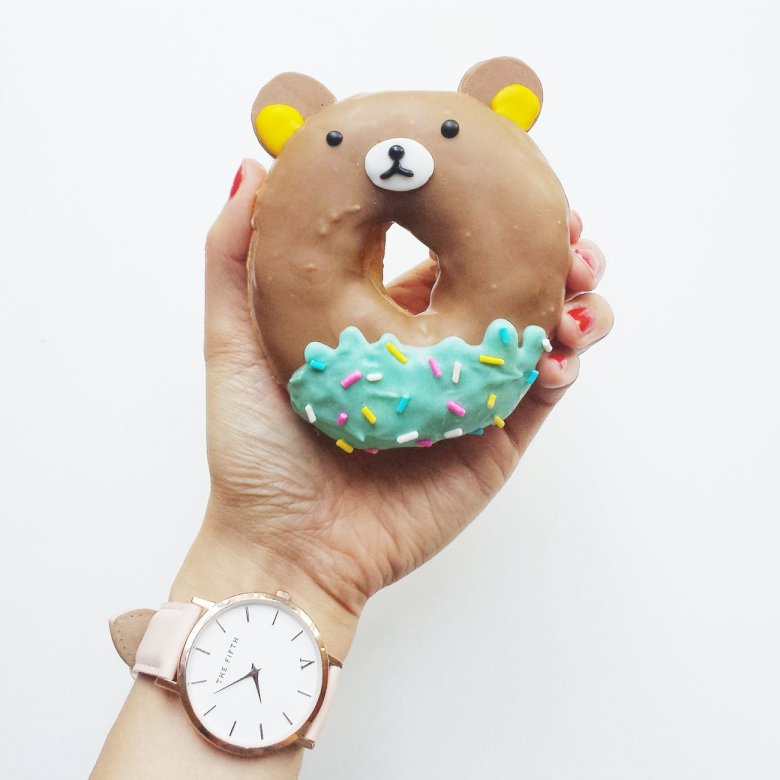 Donut como um urso puzzle online