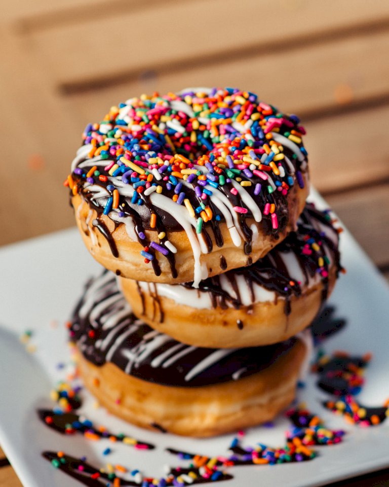 Donuts deliciosos rompecabezas en línea