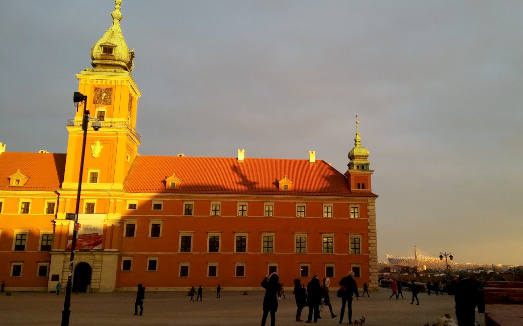 Královský hrad Varšava skládačky online