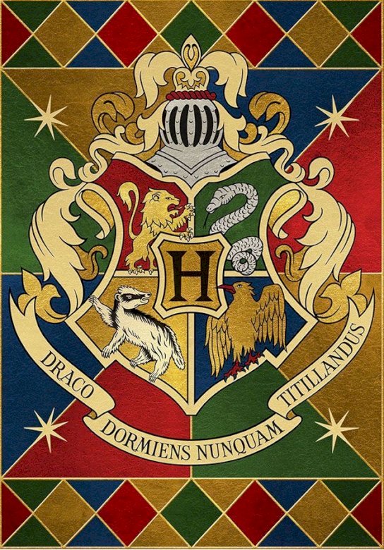 Hogwarts shield number 4 jigsaw puzzle online