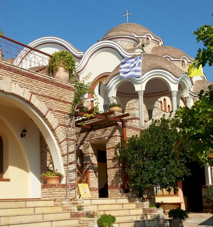 Monastery on the island of Thassos jigsaw puzzle online
