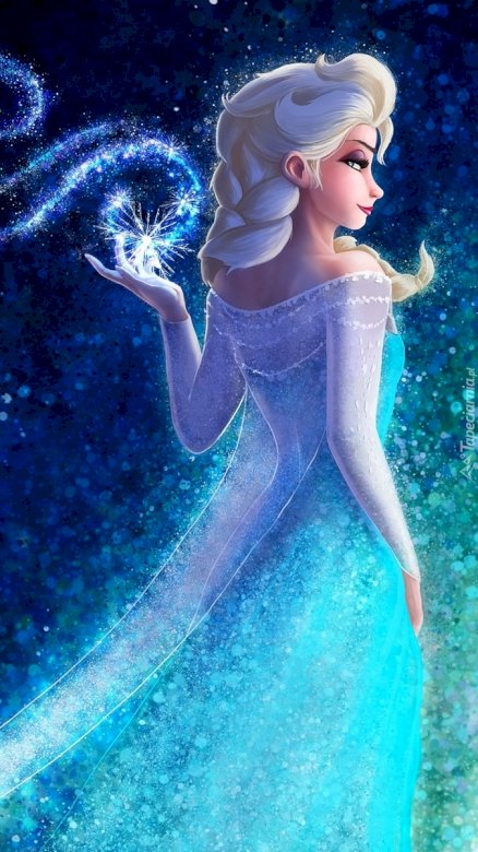 Elsa Princess pussel på nätet