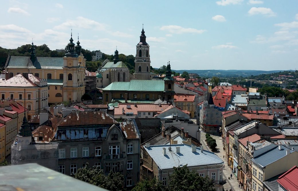 Panorama över Przemyśl pussel på nätet