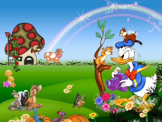 Donald Duck Online-Puzzle