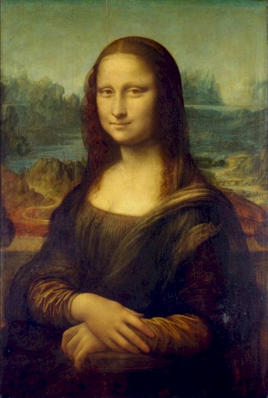 Die Mona Lisa Online-Puzzle
