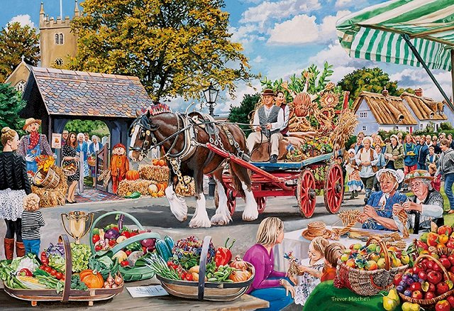English Harvest Festival. jigsaw puzzle online