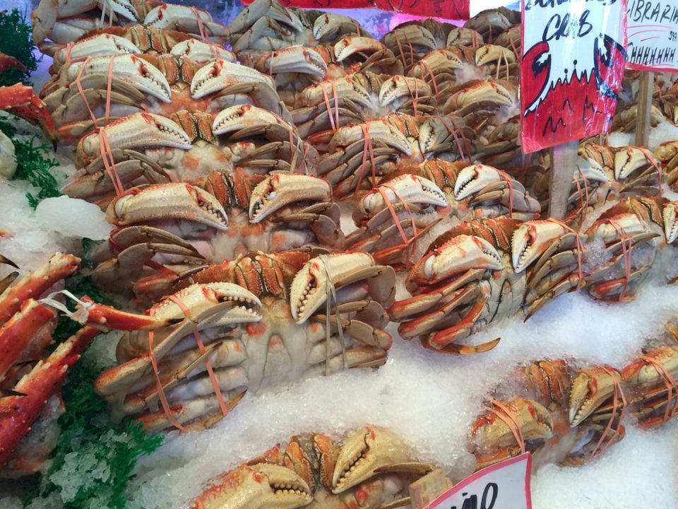 Krabben te koop legpuzzel online
