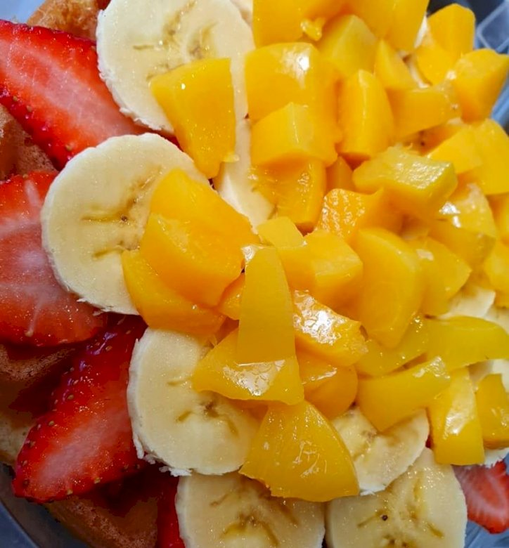 Alimente, salată de fructe, bucătărie puzzle online