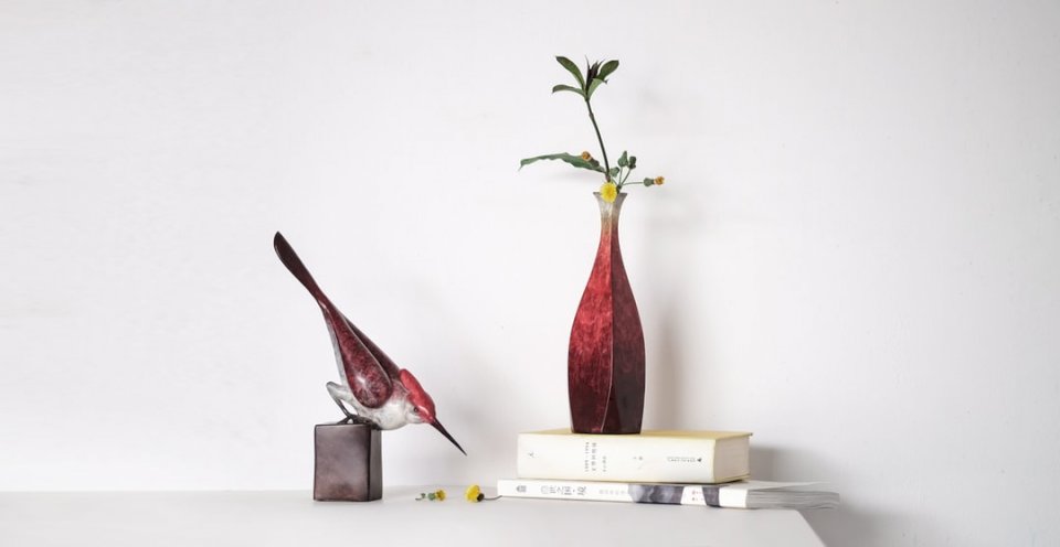 《赤》花器 Vase online puzzle