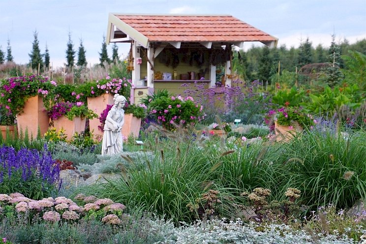 Lavendelträdgård Pussel online