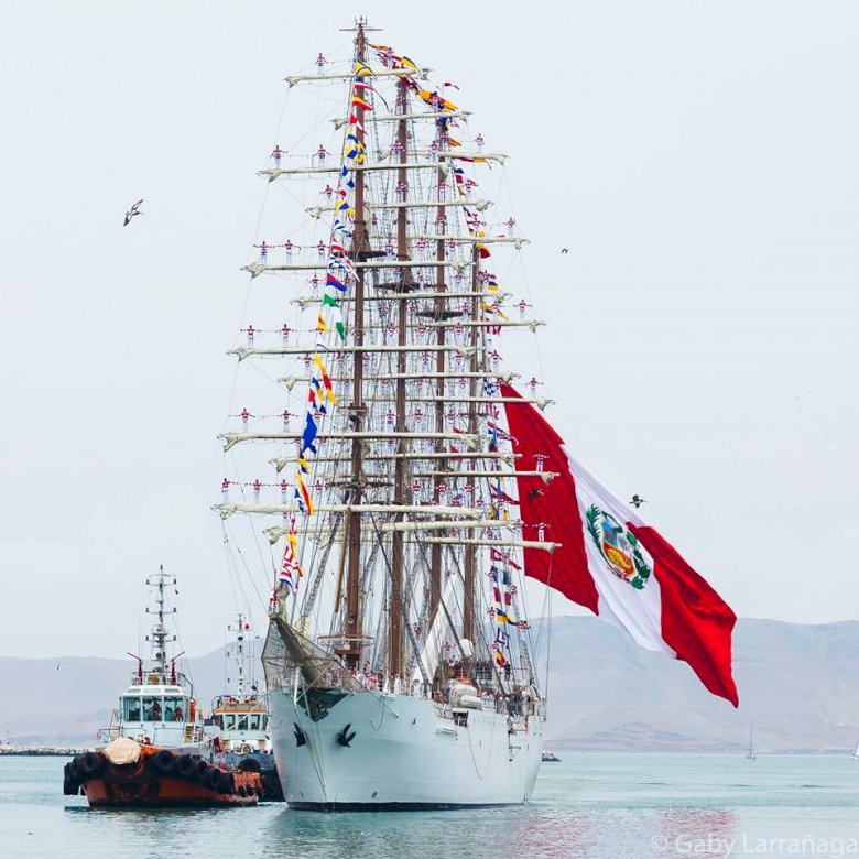 BAP Union - навчальний корабель ВМС Перу пазл онлайн