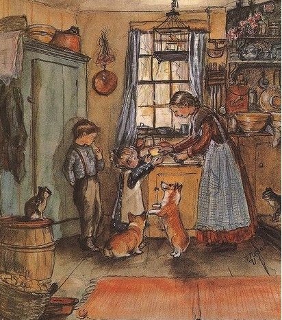 maminka s dětmi a panáčkující pes puzzle en ligne