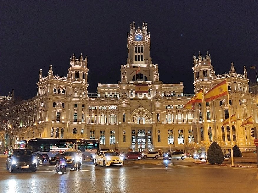 På kvällen i Madrid pussel på nätet