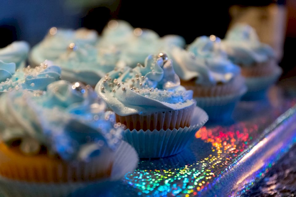 Cupcakes, Lichtspiele, Pussel online