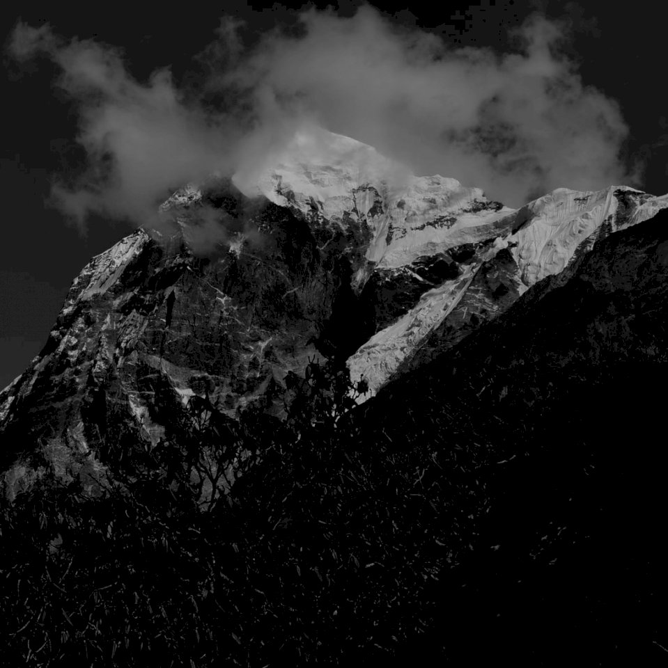 Mt. Пандин, видян от Тансинг онлайн пъзел