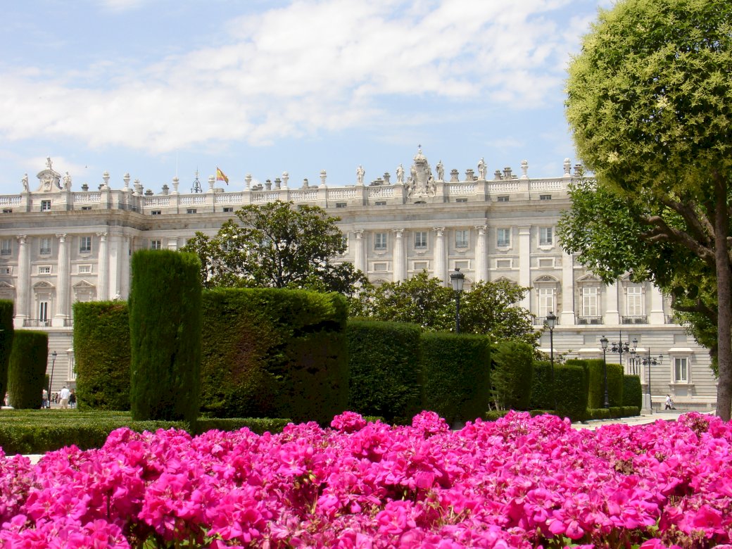 Königspalast von Madrid Online-Puzzle