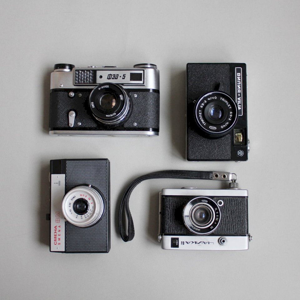 Vintage kameror Pussel online