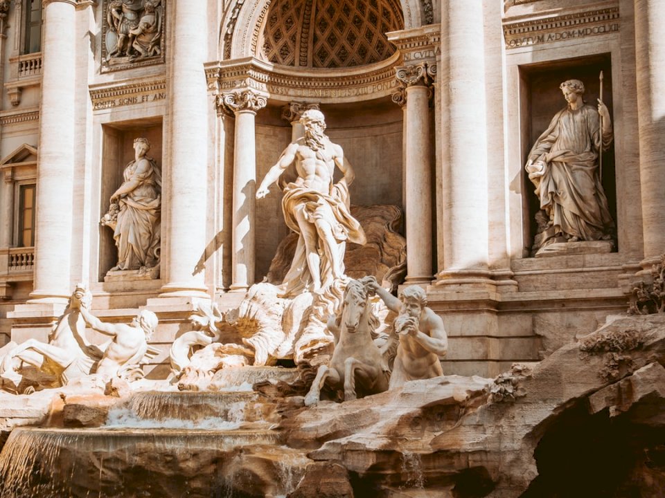 Fontaine de Trevi, Rome puzzle en ligne