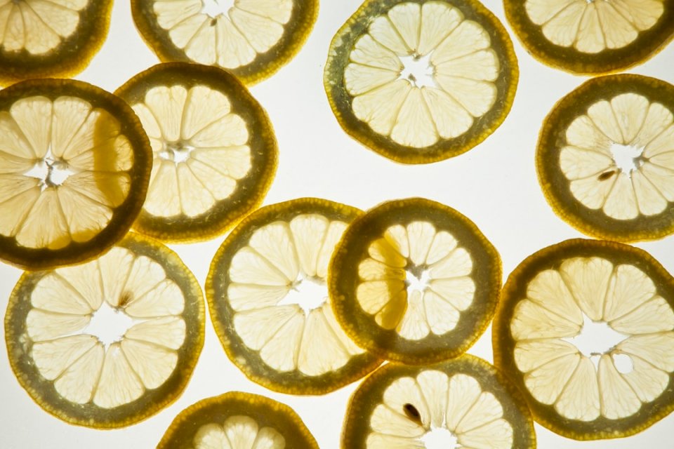 Citron, nourriture puzzle en ligne
