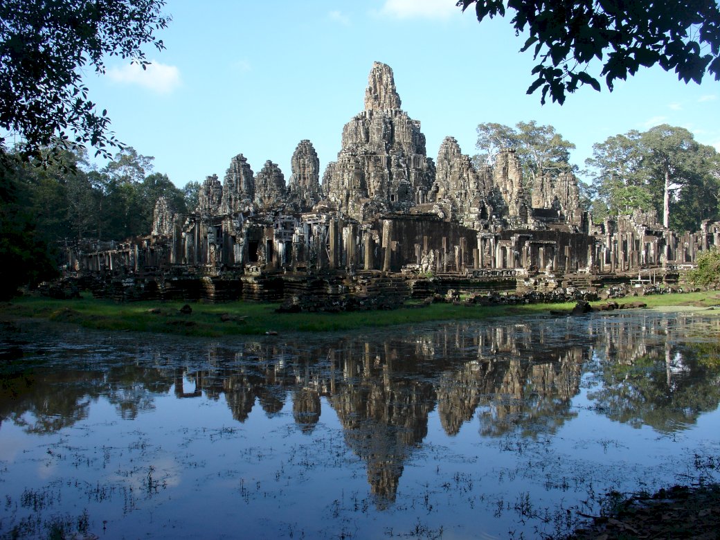 Angkor Wat, Kambodja pussel på nätet