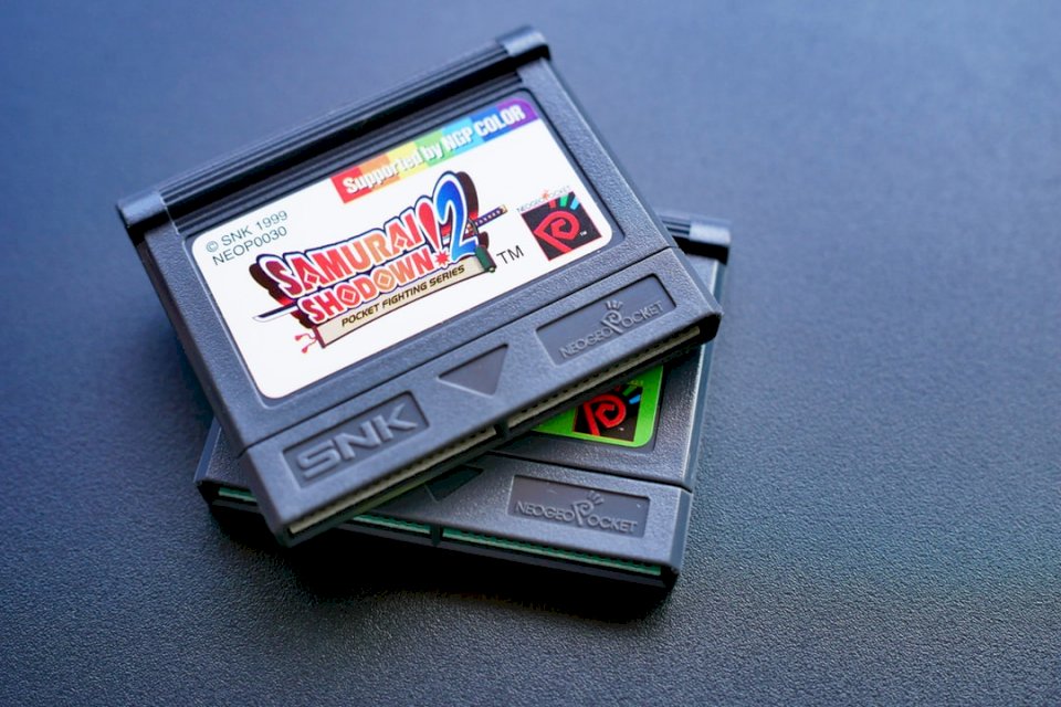 Neo Geo fickkassetter pussel på nätet