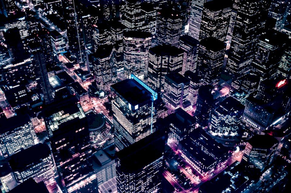 Városi fények kirakós online