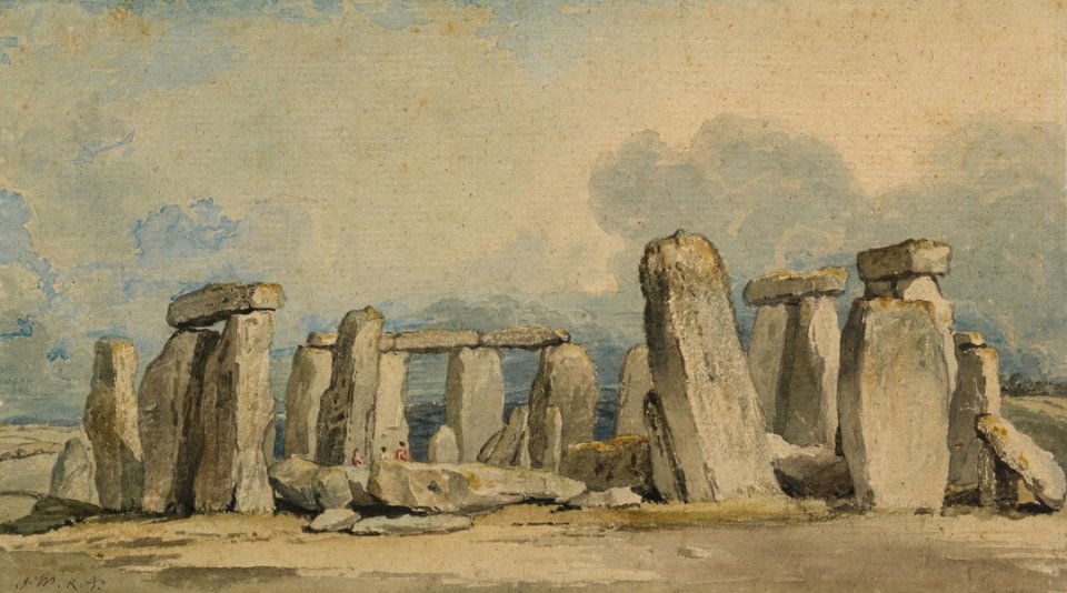 Stonehenge, 1845 jigsaw puzzle online