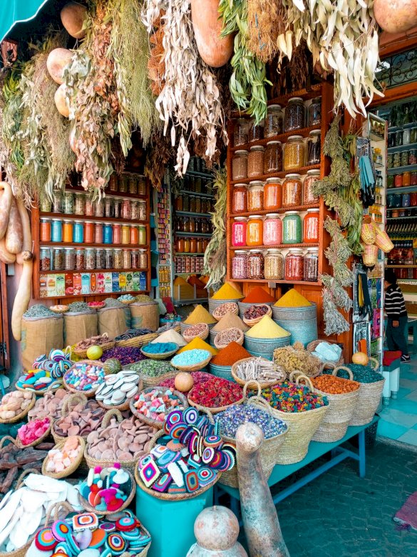 Marrákeš, město v Maroku skládačky online