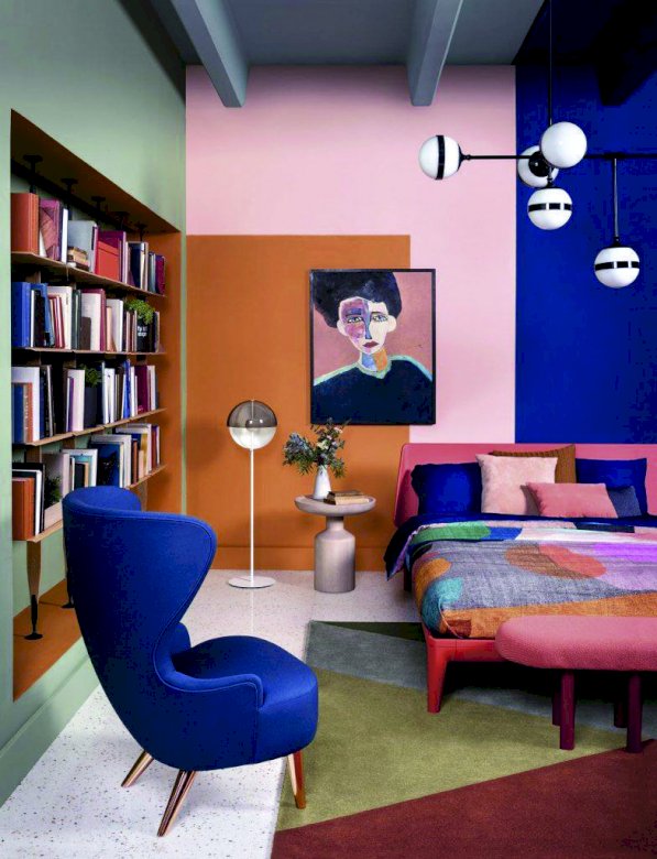 Nappali szoba, mint olvasószoba kirakós online