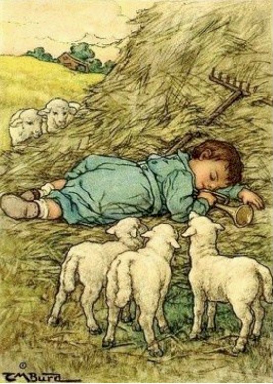 pasáček ovcí nám usnul онлайн пъзел