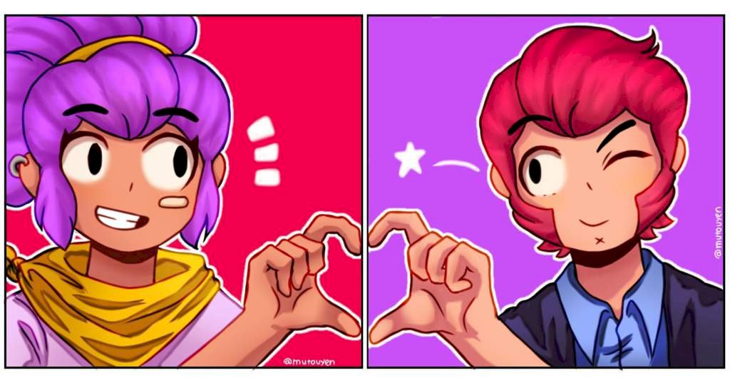 Brawl Stars Shelly and Colt puzzle online