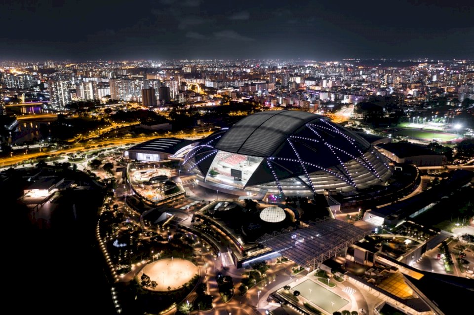 Singapore Sports Stadium pussel på nätet