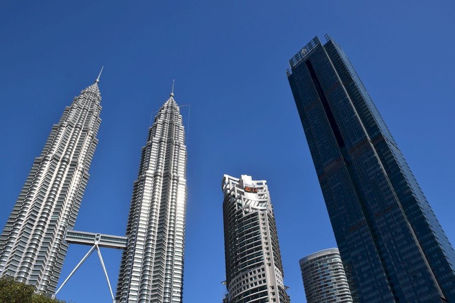 Kuala Lumpur A Petrona tornyai kirakós online