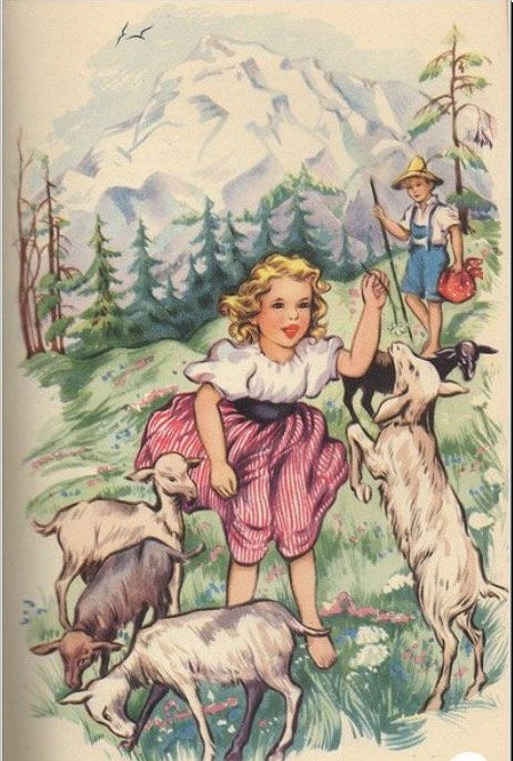 děti na pastvě ovcí pussel på nätet